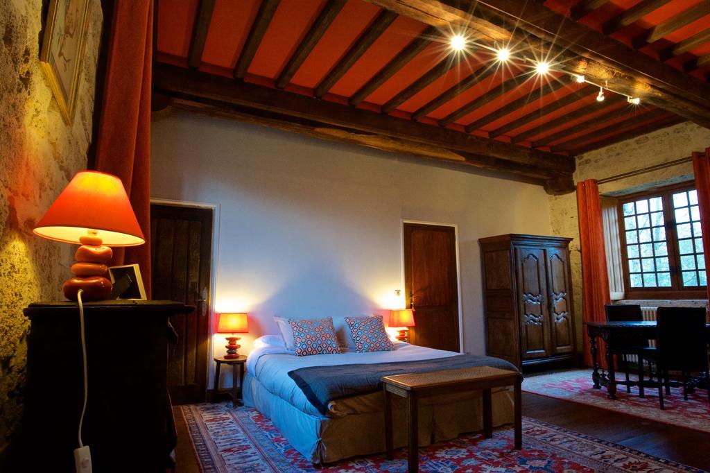 Bed and Breakfast Manoir De La Guerie Ablon Zimmer foto