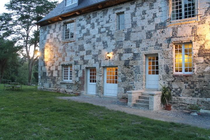 Bed and Breakfast Manoir De La Guerie Ablon Exterior foto