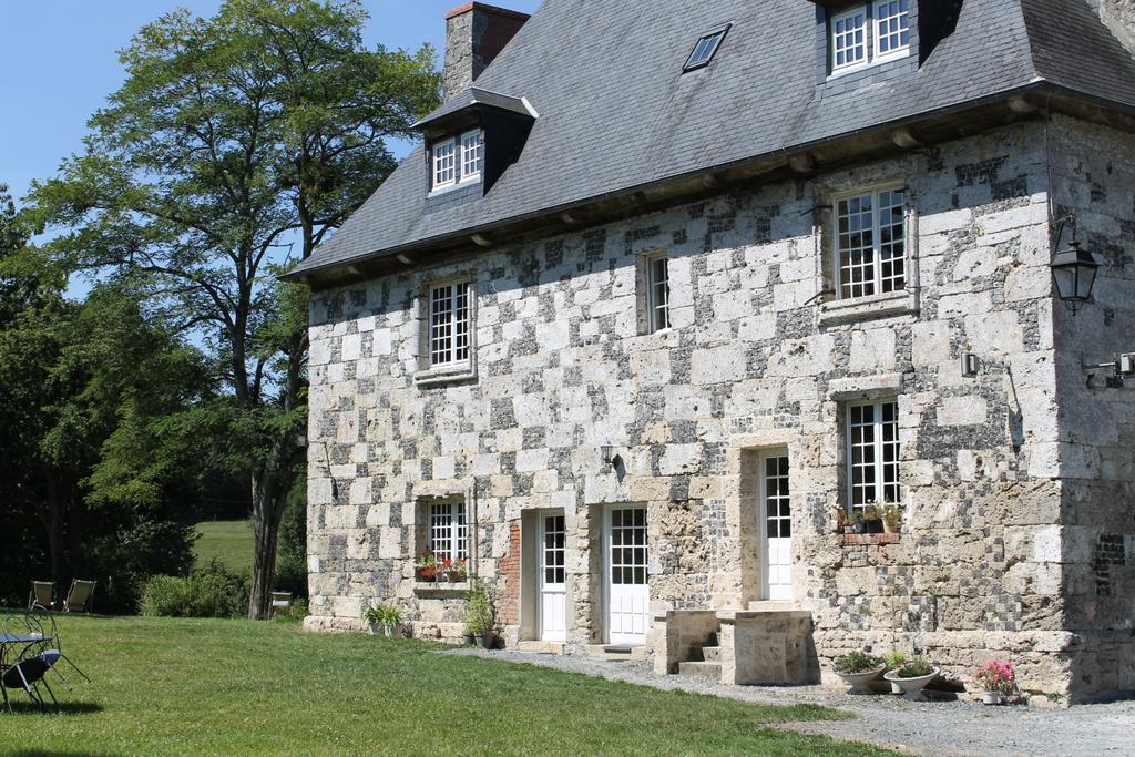 Bed and Breakfast Manoir De La Guerie Ablon Exterior foto